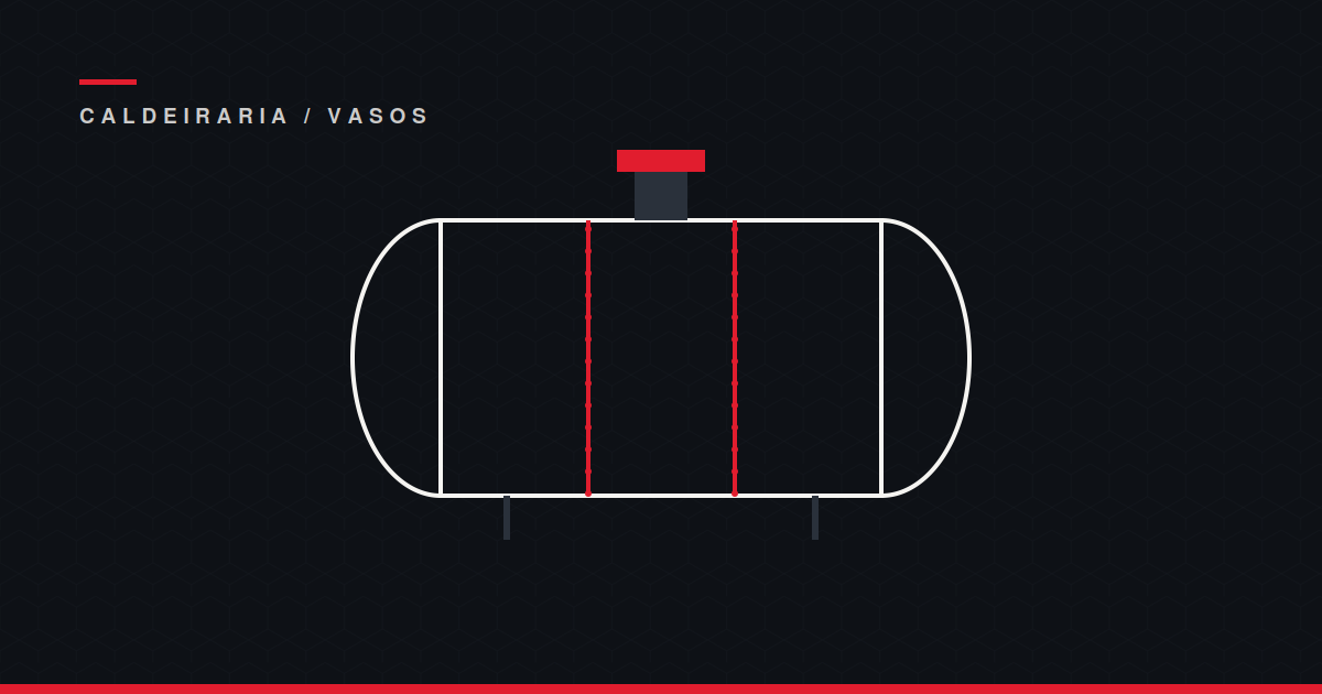 Fabricação de vasos de pressão: o que separa um serviço confiável