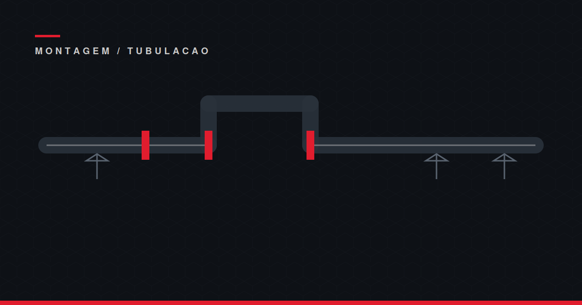 Montagem de tubulação industrial: onde os problemas se escondem