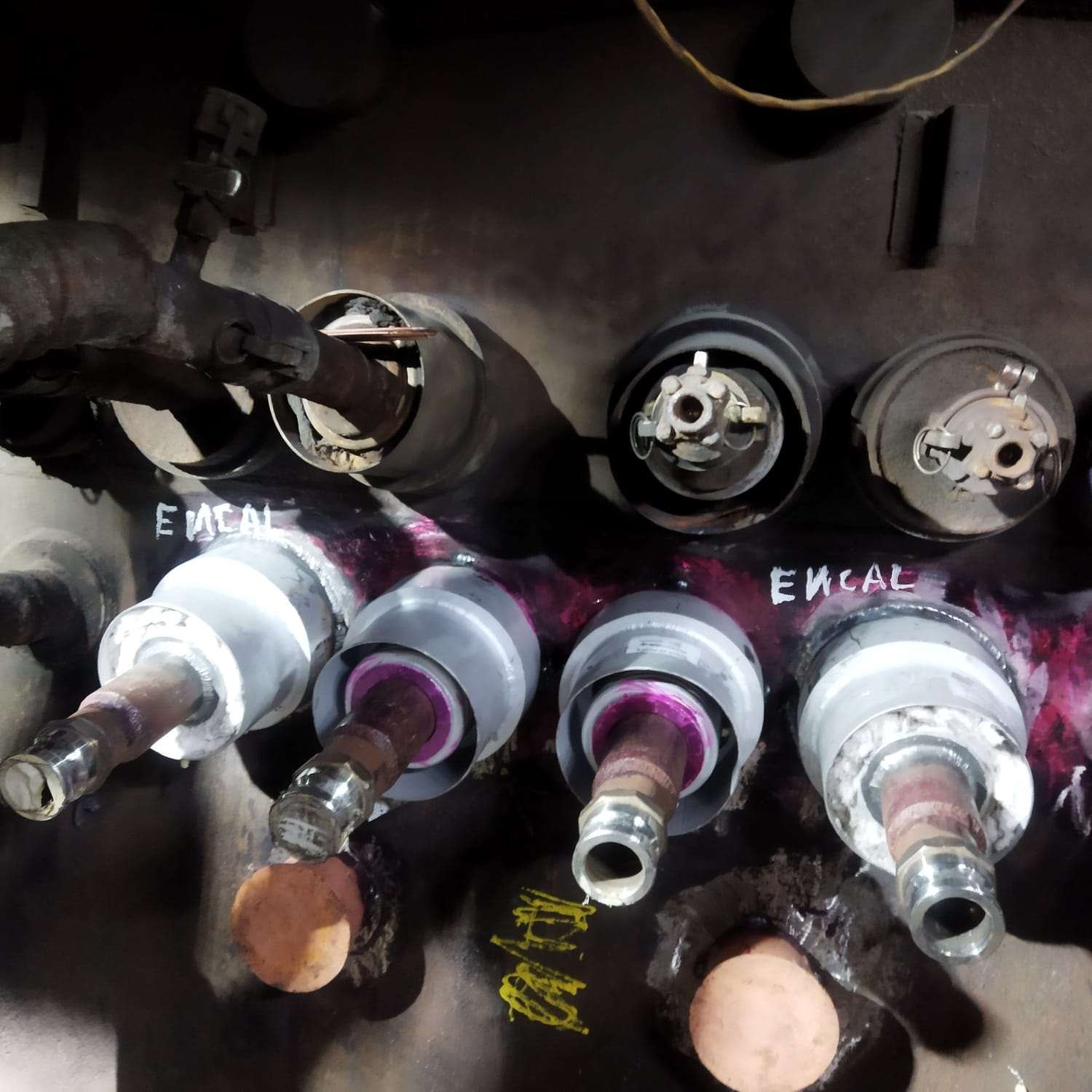 Troca de compensadores de STAVES AF1 E AF2